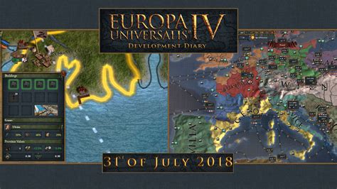 Europa Universalis IV - Development Diary 26th of July 2022. . Development diary eu4